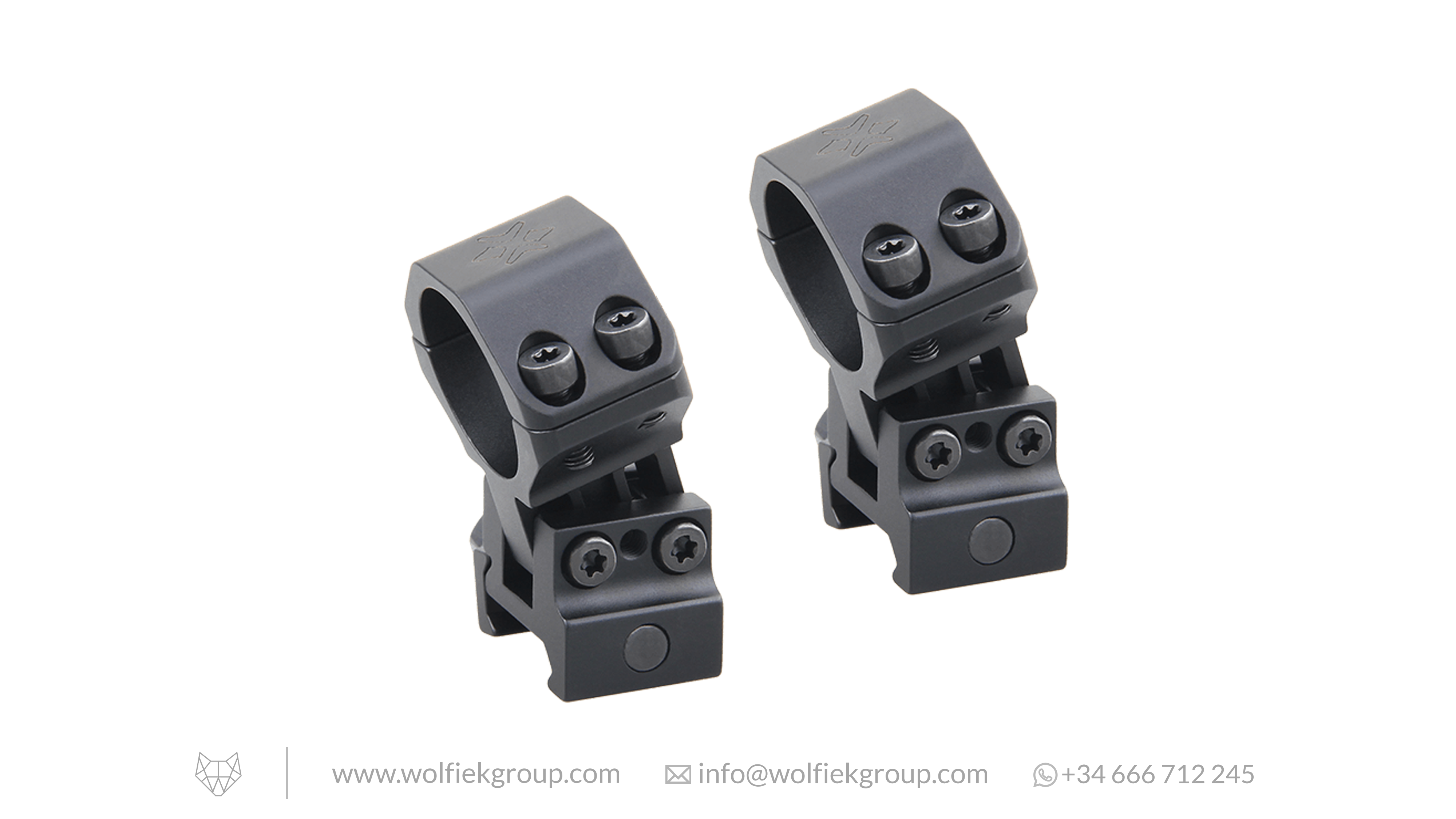 Vector Optics Weaver Adjustable Riflescope Mounts - 25.4mm