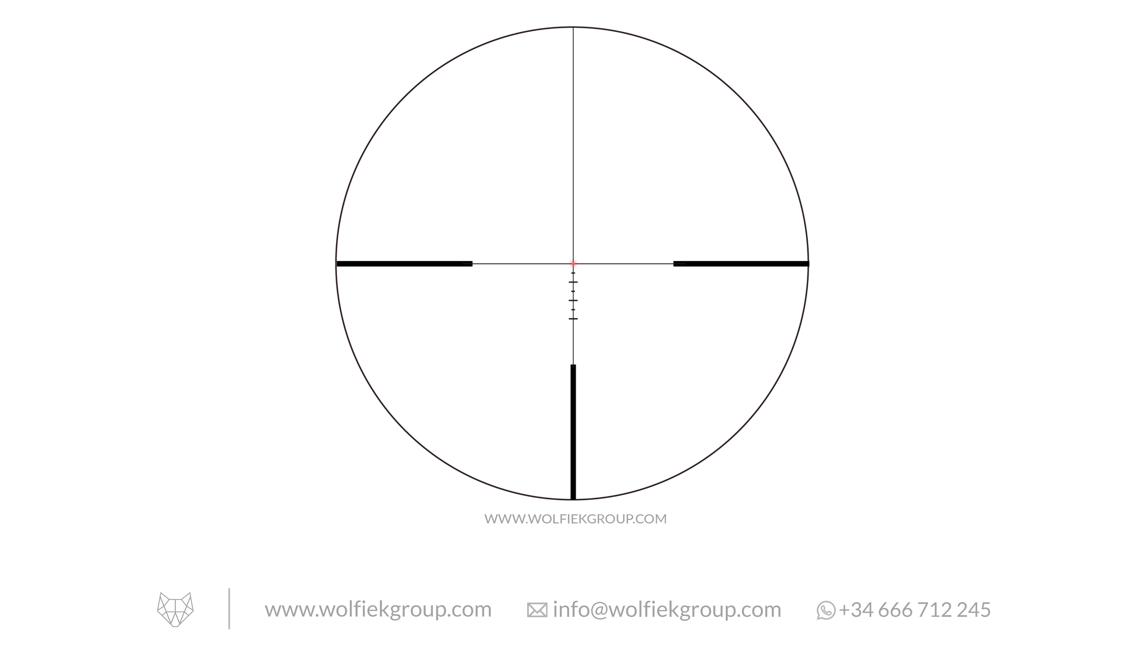 Vector Optics Continental Riflescope - x6 1-6x24 Fiber SFP