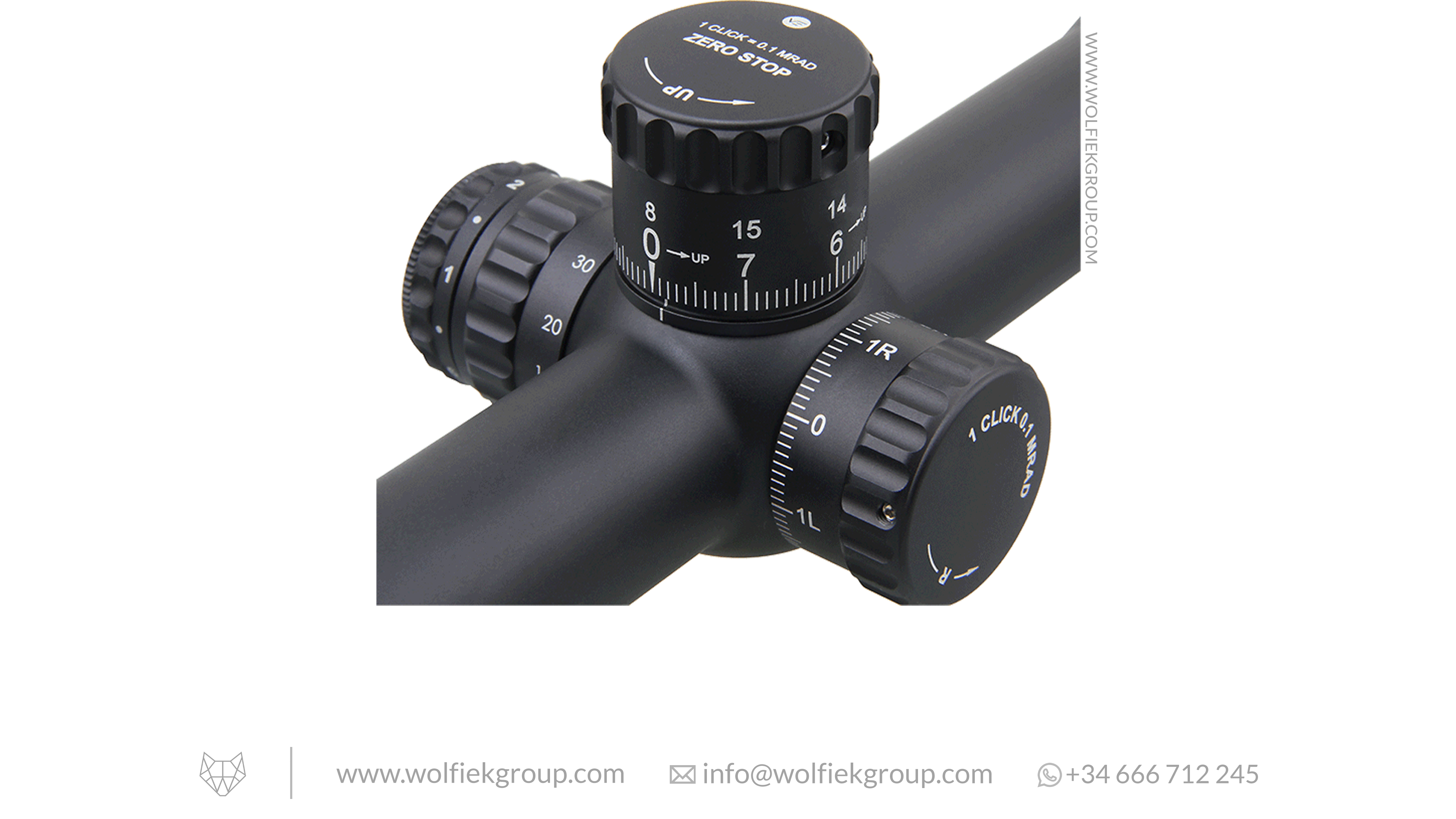 Vector Optics Continental Riflescope Tactical - x6 5-30x56 Zero Stop