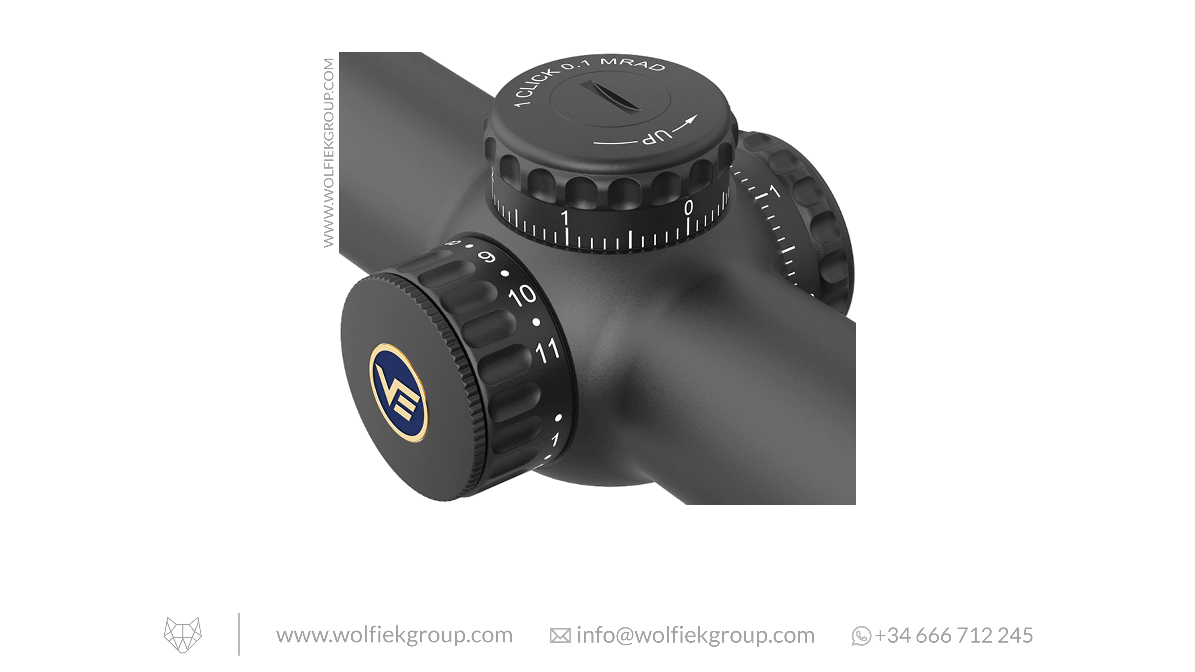 Vector Optics Continental Fiber LPVO Riflescope - x8 1-8x24i ED