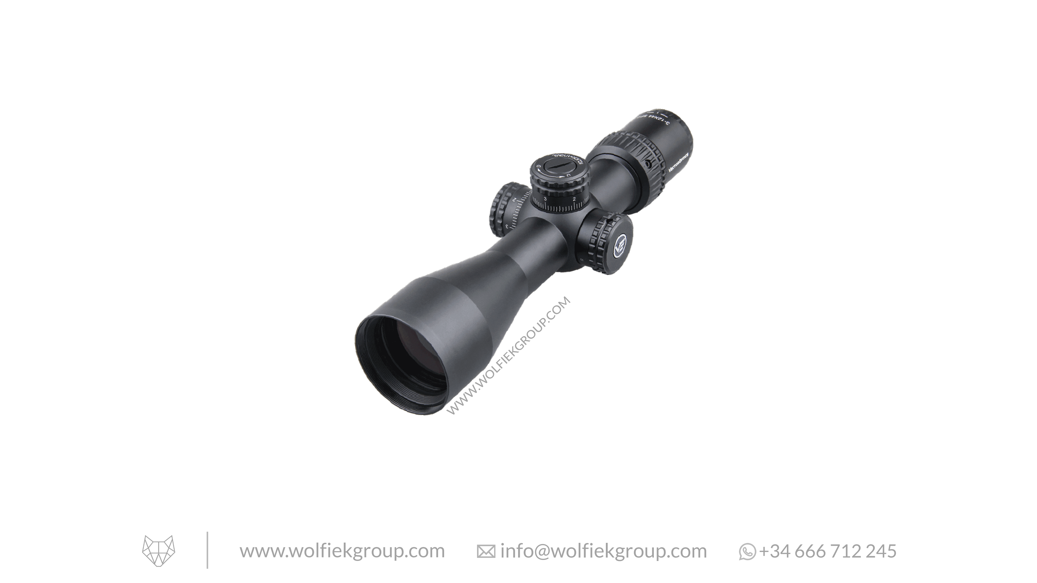 Vector Optics Veyron Riflescope - 3-12x44 SFP