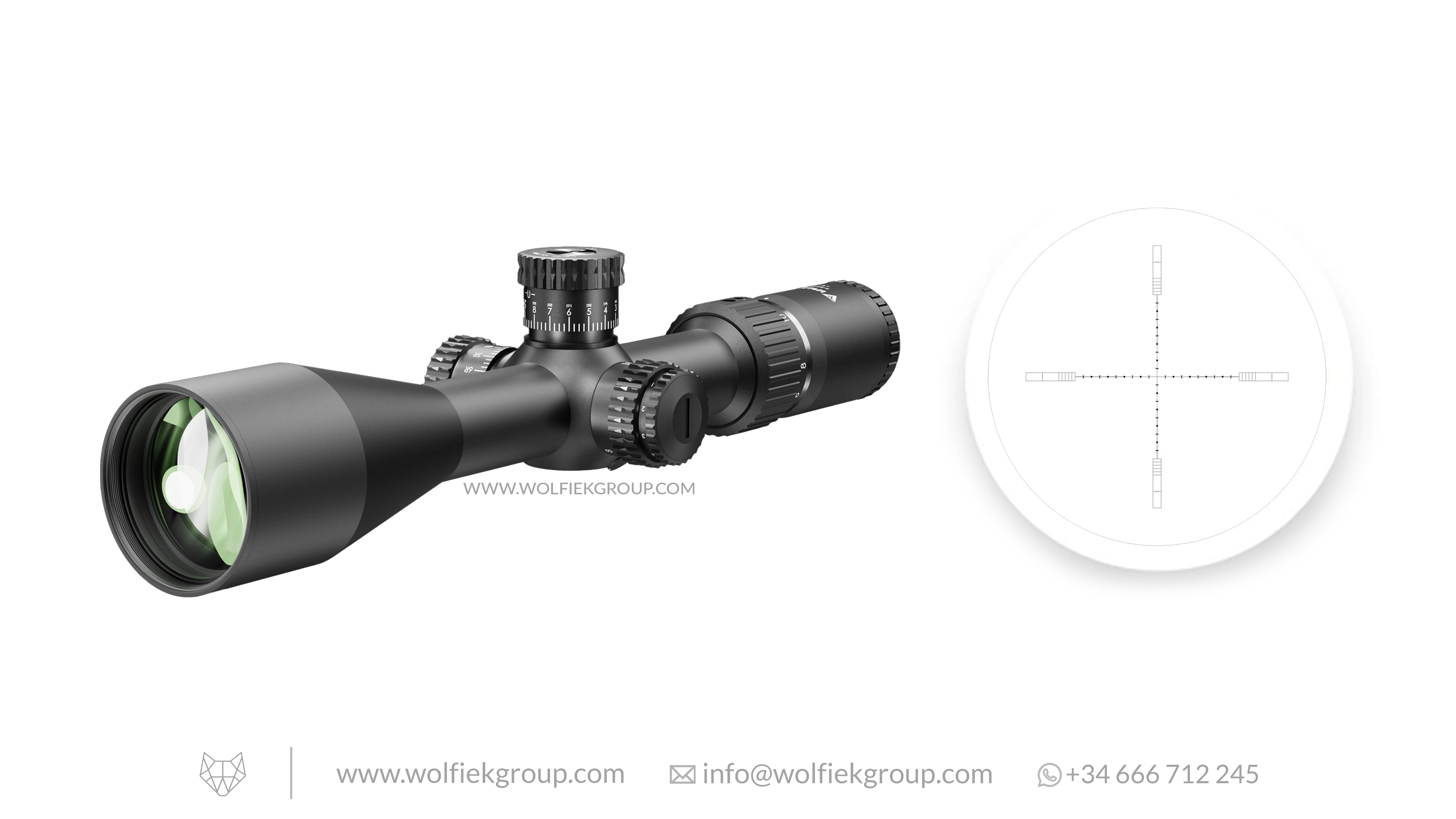 Valiant Optics Zephyr Riflescope - 5-20x50 SF SIR