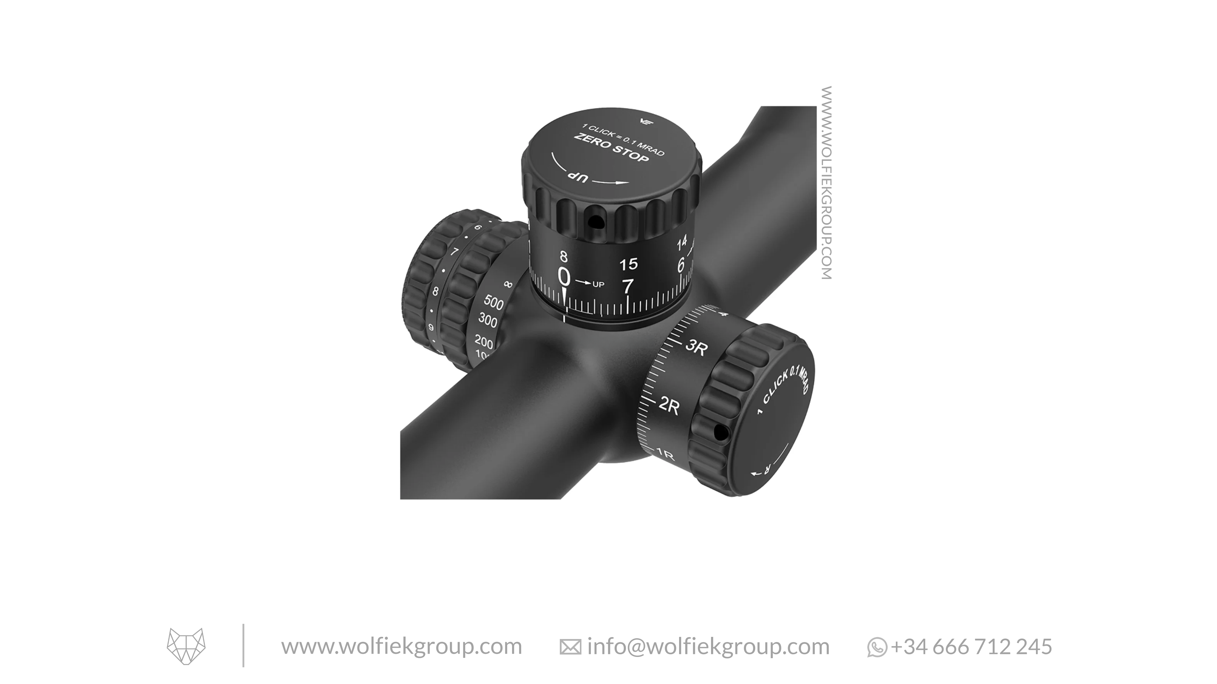 Vector Optics Continental Tactical Scope ED - x8 2-16x44 SFP