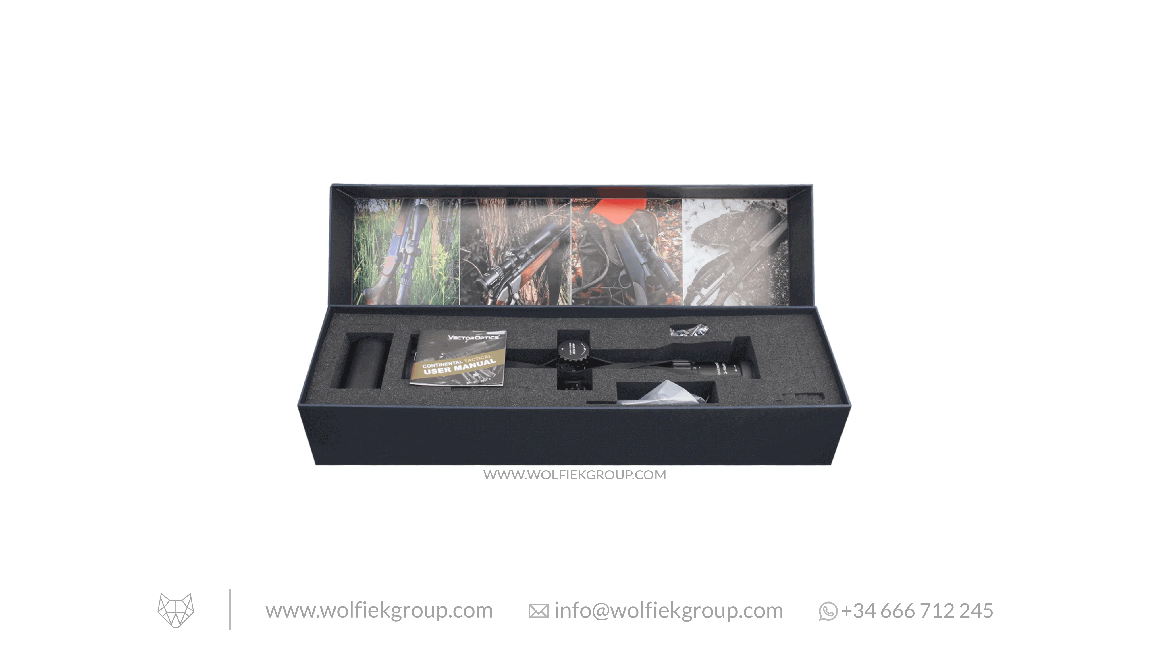 Vector Optics Continental Tactical Scope ED - x8 2-16x44 SFP