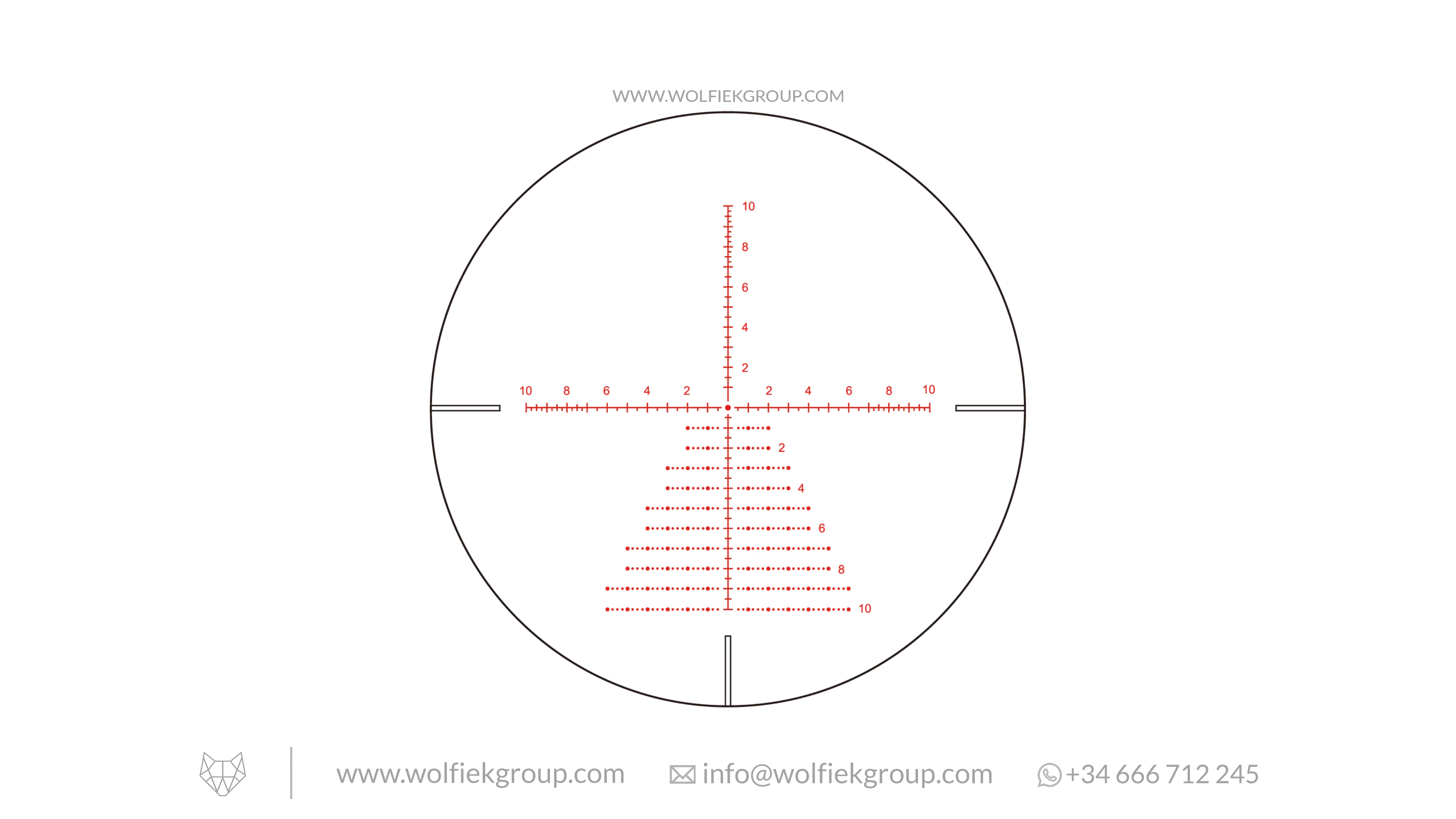 Vector Optics Continental Tactical Scope ED - x8 2-16x44 SFP