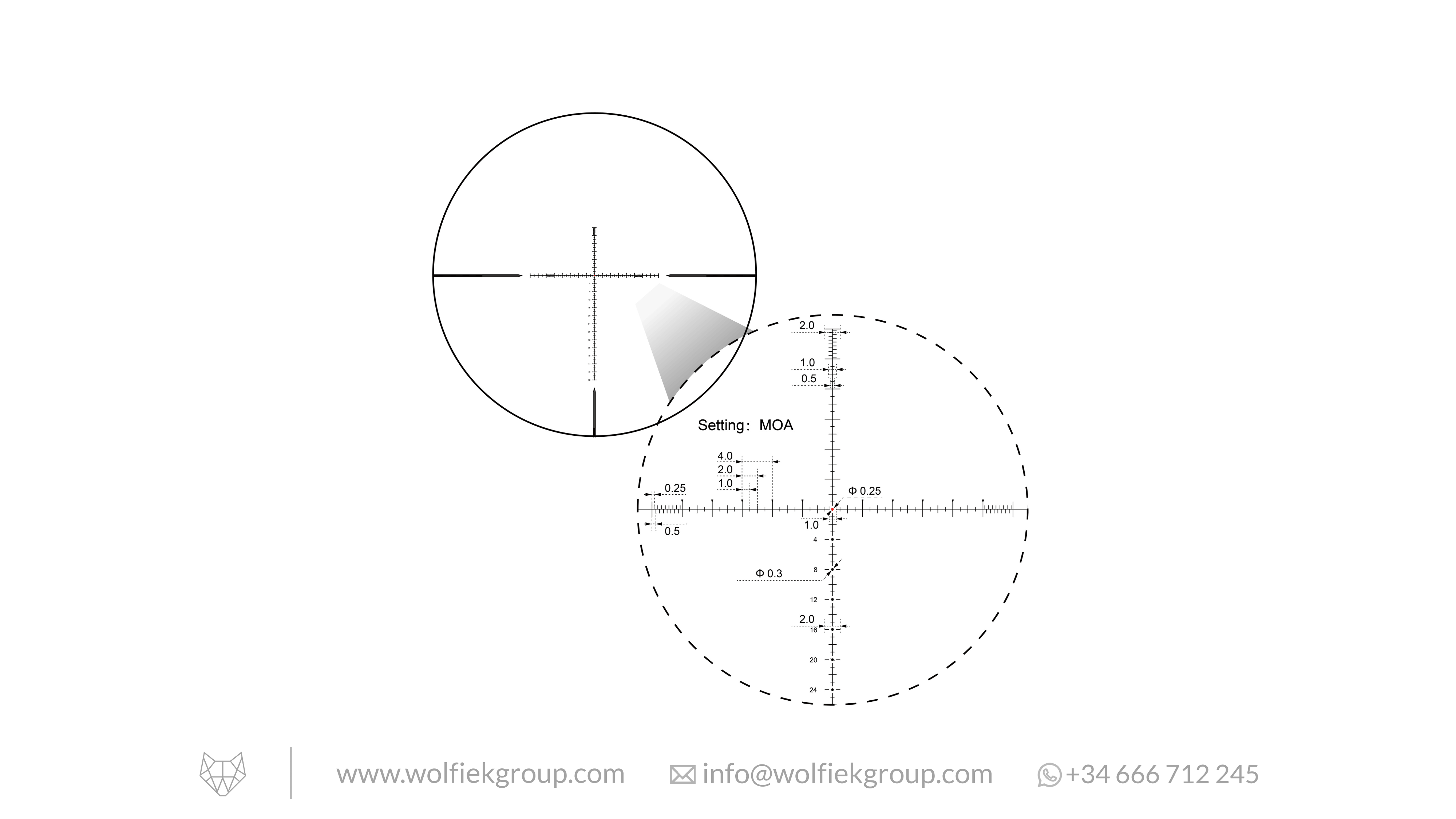 Vector Optics Orion Pro Max Riflescope - 6-24x50 FFP HD