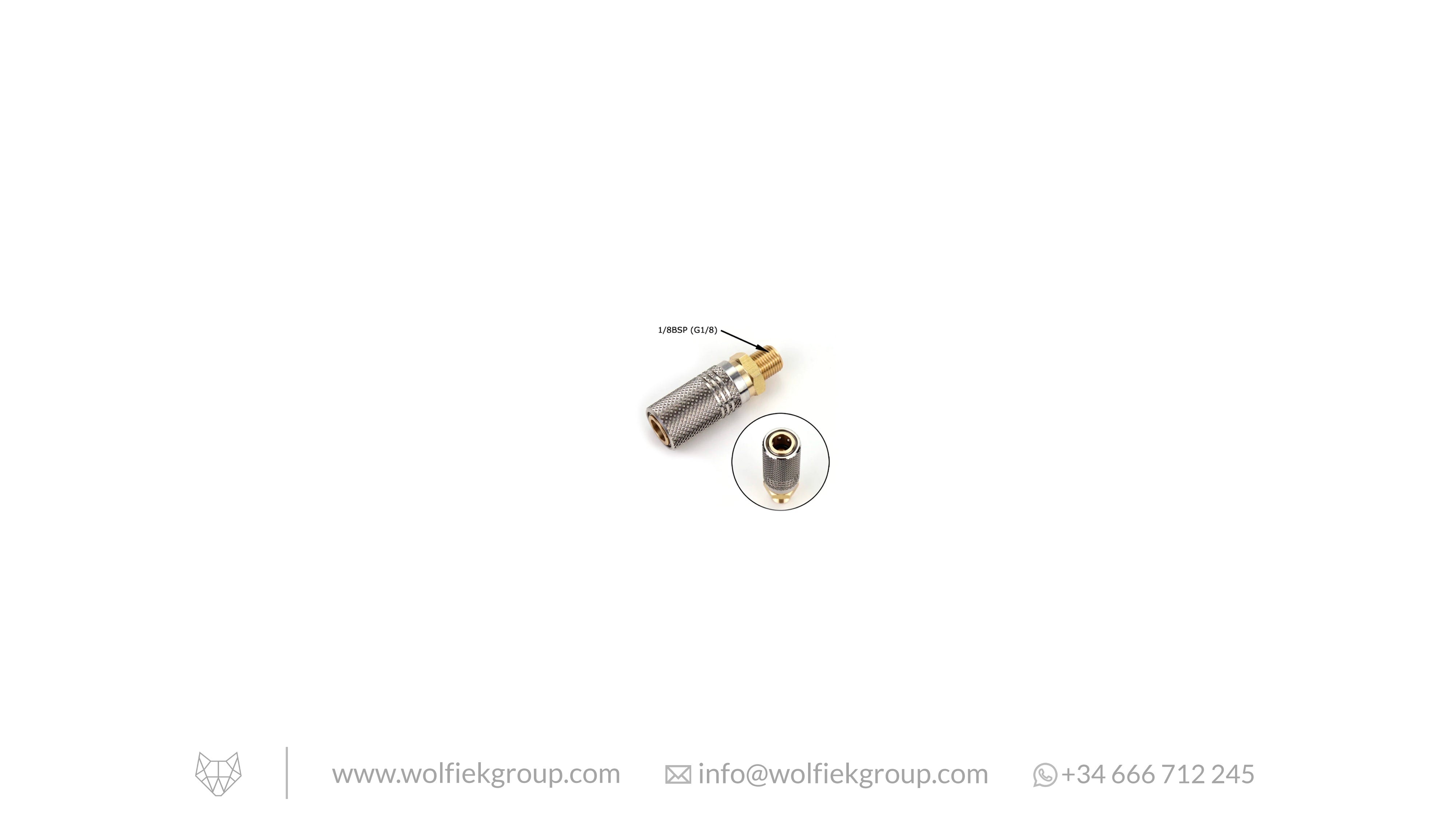 1/8 BSP Male to Foster Female