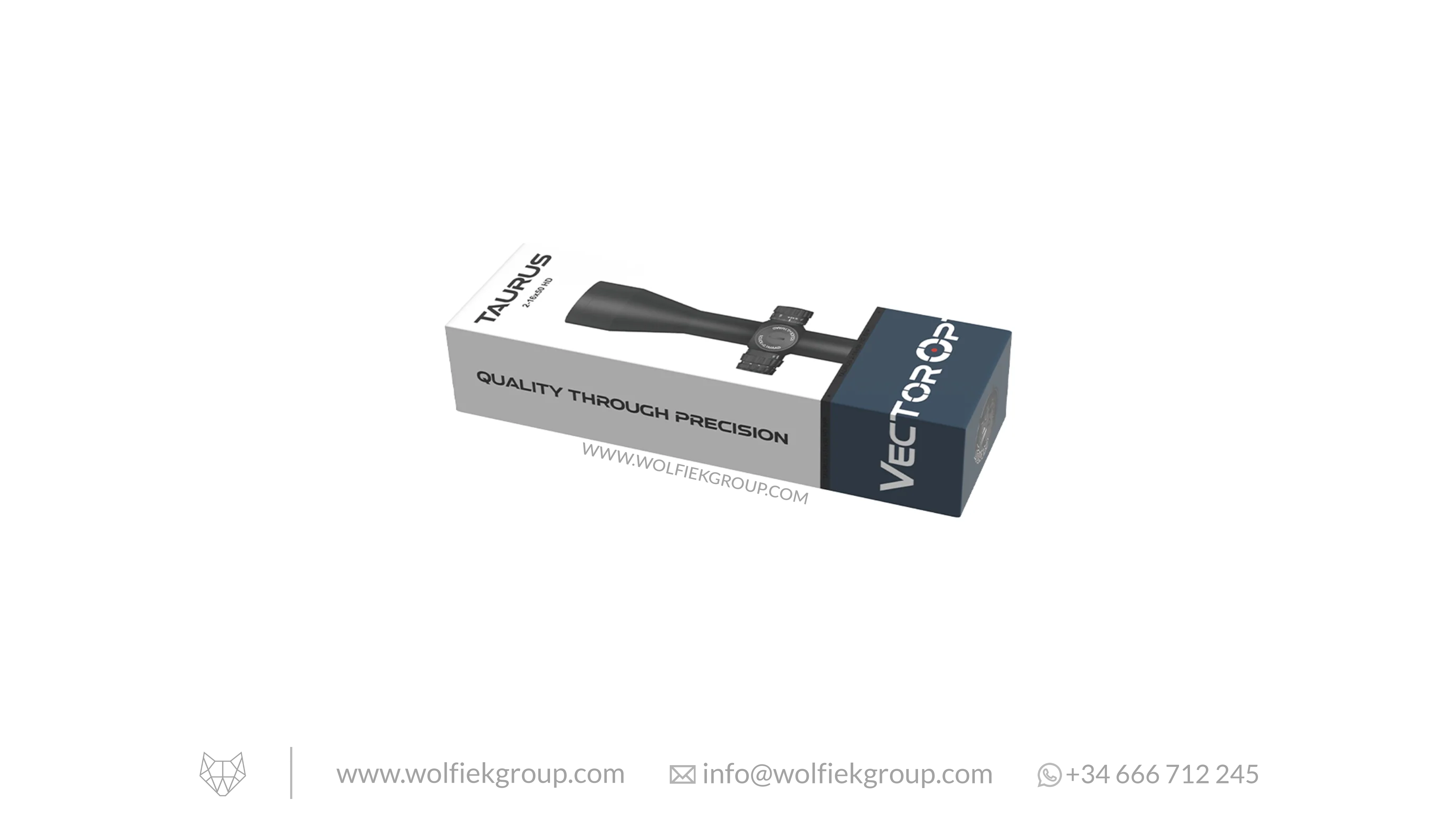 Vector Optics Taurus Riflescope - 2-16x50 HD SFP