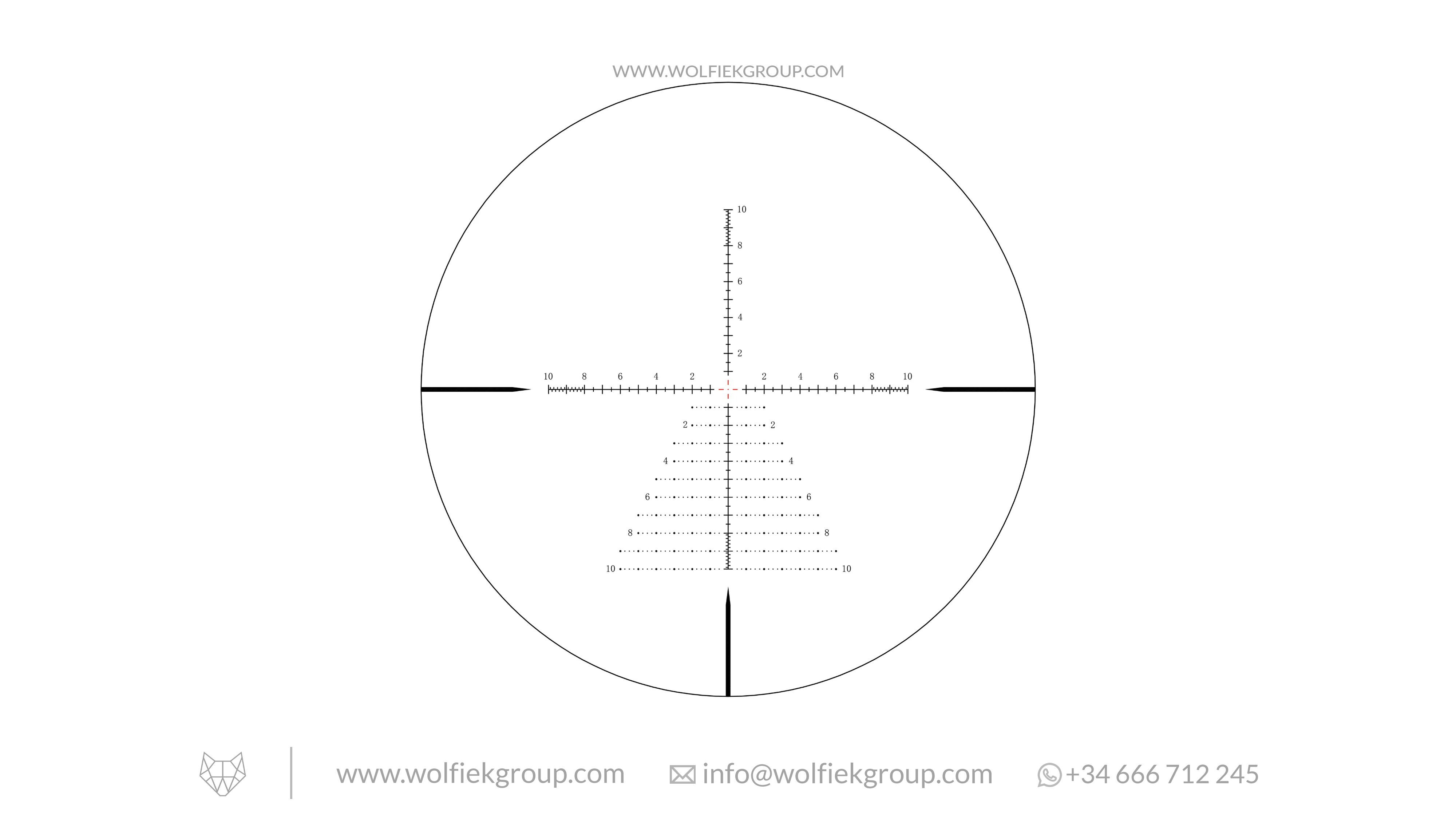 Vector Optics Taurus Riflescope - 2-16x50 HD SFP