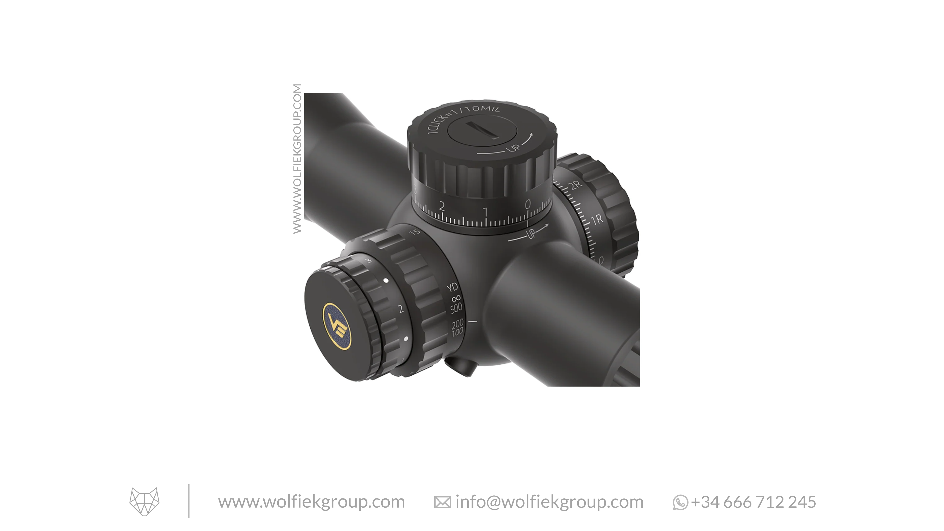 Vector Optics Taurus Riflescope - 4-16x44 HD MIL